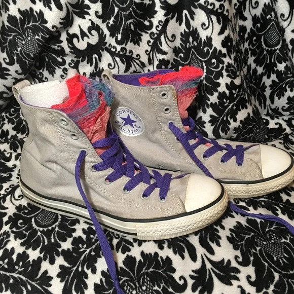 Converse adorable juniors size 5 sneaker - Picture 7 of 8